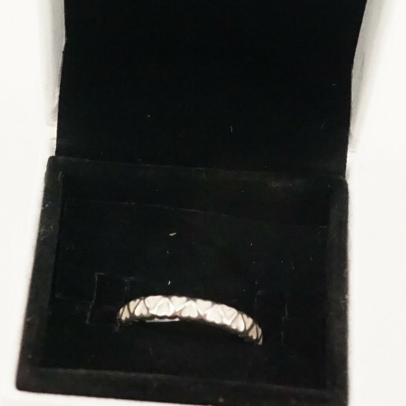 Pandora Sterling Silver Enamel Abundance of Love Ring Size: 52 (6) - Picture 1 of 3